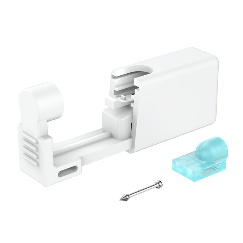 Disposable Nose Piercing Kit 1Pc Skin-friendly Material - Hygienic Single-use Design Nose Piercing Tool for Home Or Professional Use - Image 4