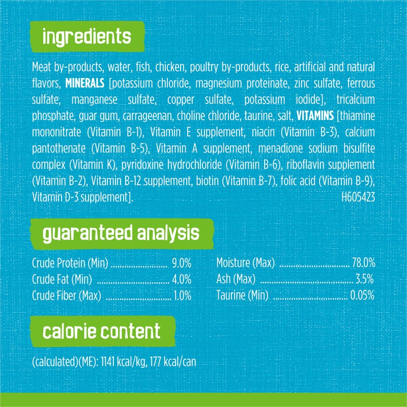 Friskies Purina Friskies Wet Cat Food Pate, Mariner’s Catch - (Pack of 24) 5.5 oz. Cans - Image 5