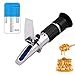AUTOUTLET AUTOUTLET 3-in-1 Honey Baume Refractometer,Brix and Baume Honey Refractometer,58-90% Brix Scale Range Honey Moisture  - Image 2