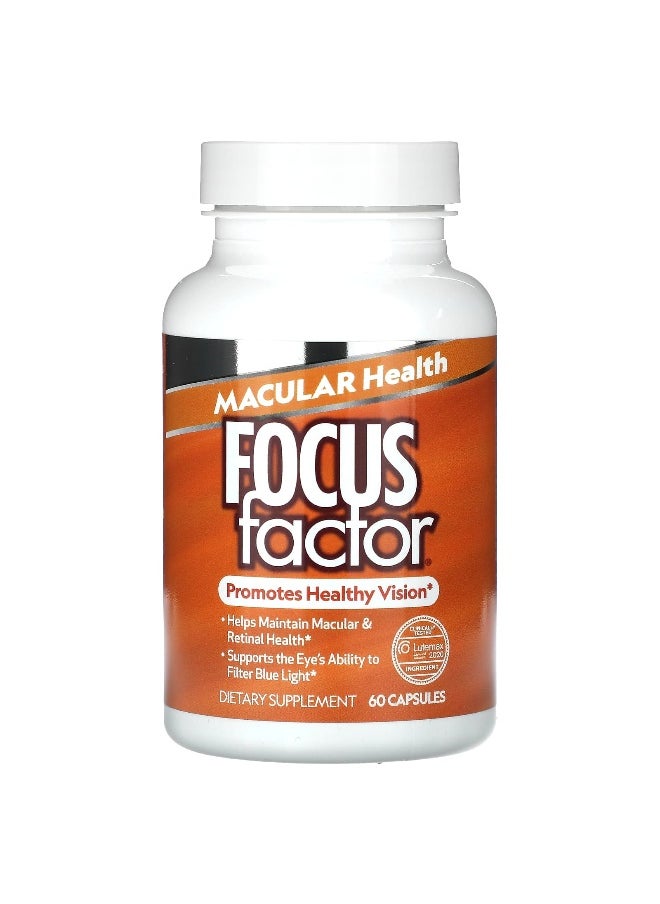 Focus Factor Focus Factor, Macular Health, 60 Capsules  - Image 3