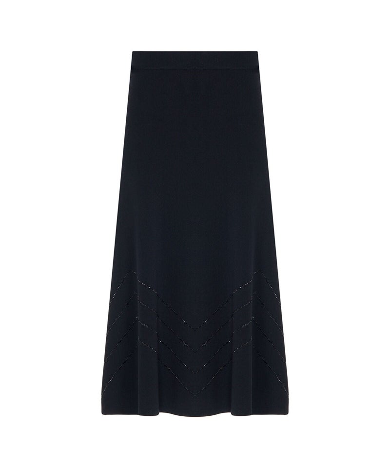 Ipekyol Rhinestone Knit Skirt - Image 4