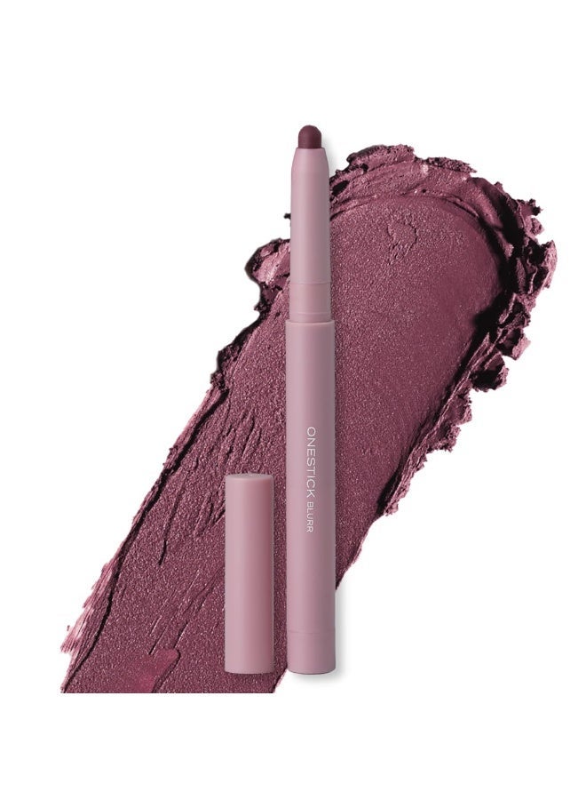 Ruby's Organics OneStick Lipstick for Women- Blurr, Lip and Cheek Colour Crayon, Matte Finish, Lip Makeup- Enriched with Antioxidants and Vitamins, Chemical Free- Rosewood - Image 1