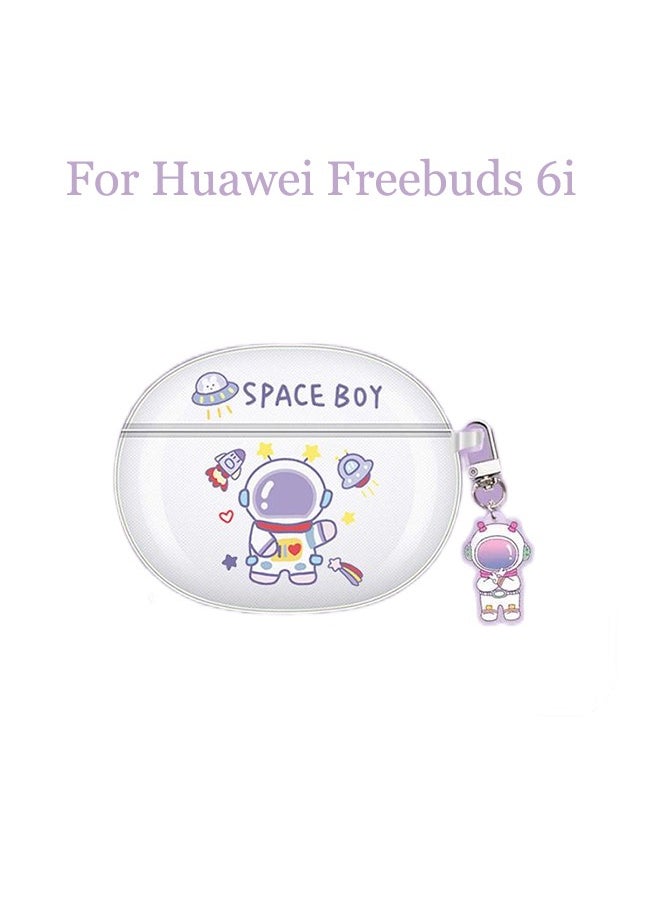 HAVEN Huawei Freebuds 6i Premium Protection Case Cover - Purple  - Image 1