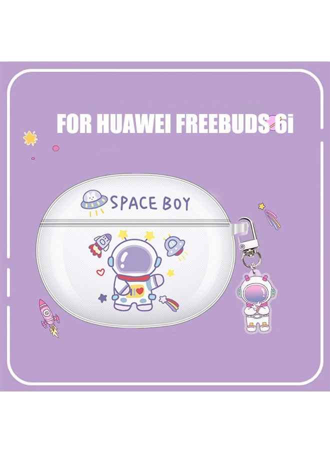 HAVEN Huawei Freebuds 6i Premium Protection Case Cover - Purple  - Image 2