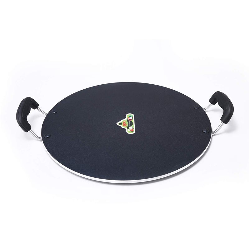 Anjali Platinum Flat Multi Deluxe Tawa No 11, Black, Standard - Image 4