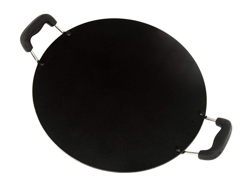 Anjali Platinum Flat Multi Deluxe Tawa No 11, Black, Standard - Image 2