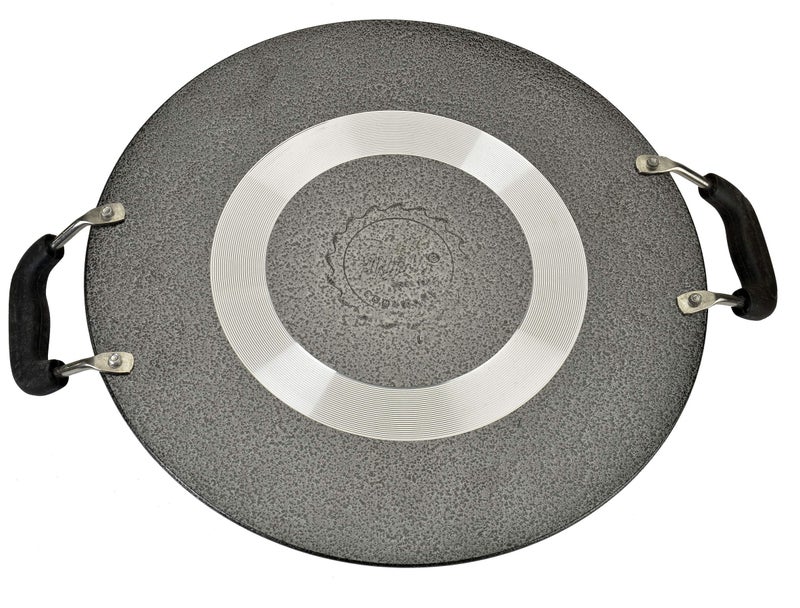 Anjali Platinum Flat Multi Deluxe Tawa No 11, Black, Standard - Image 3