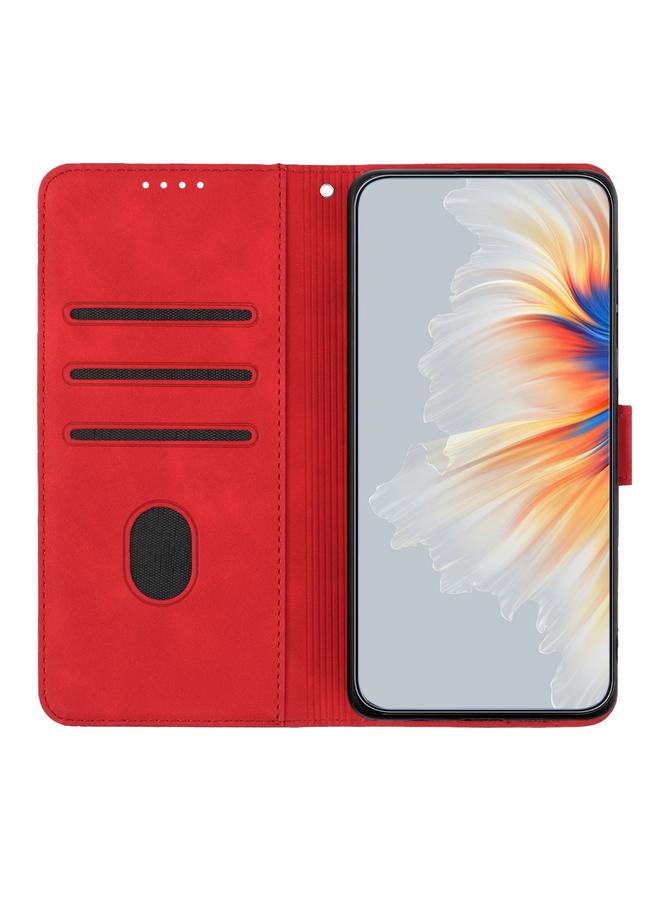 Zaboon Case For Infinix Note 30 5G Heart Pattern Skin Feel Leather Phone Case - Image 3