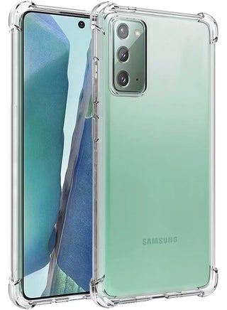 Samsung Galaxy Note 20 Clear Case, Shock-Absorption TPU Cell Phone Cover with Reinforced Corners, Soft Flexible & Crystal Clear Protective Bumper Case - pzsku/Z5B7297D1B73A46677202Z/45/_/1740586359/9fef222f-fd32-4ce7-af94-32ff2935b976
