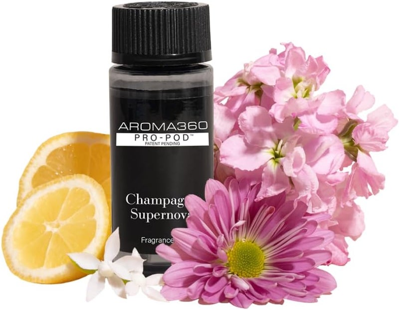 AROMA360 | Champagne Supernova Pro-Pod Oil Blend | Luxury Hotel Inspired Diffuser Scents | Aromatherapy Scent Diffuser Oil | Bamboo, Jasmine and Ginger 1.7 fl oz, 50 mL - Image 1
