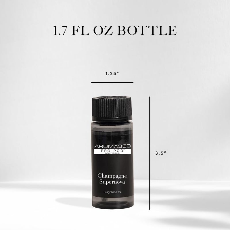 AROMA360 | Champagne Supernova Pro-Pod Oil Blend | Luxury Hotel Inspired Diffuser Scents | Aromatherapy Scent Diffuser Oil | Bamboo, Jasmine and Ginger 1.7 fl oz, 50 mL - Image 2
