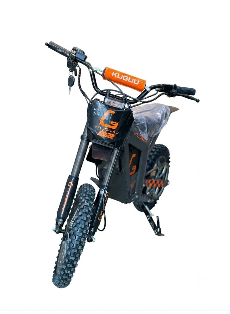 Kuguu Wish 01 Electric Dirt Bike, 1800W Brushless Motor, 48V 21Ah Battery, 78km/h Max Speed, 45-50KM Range, Dark Grey Color - Image 2