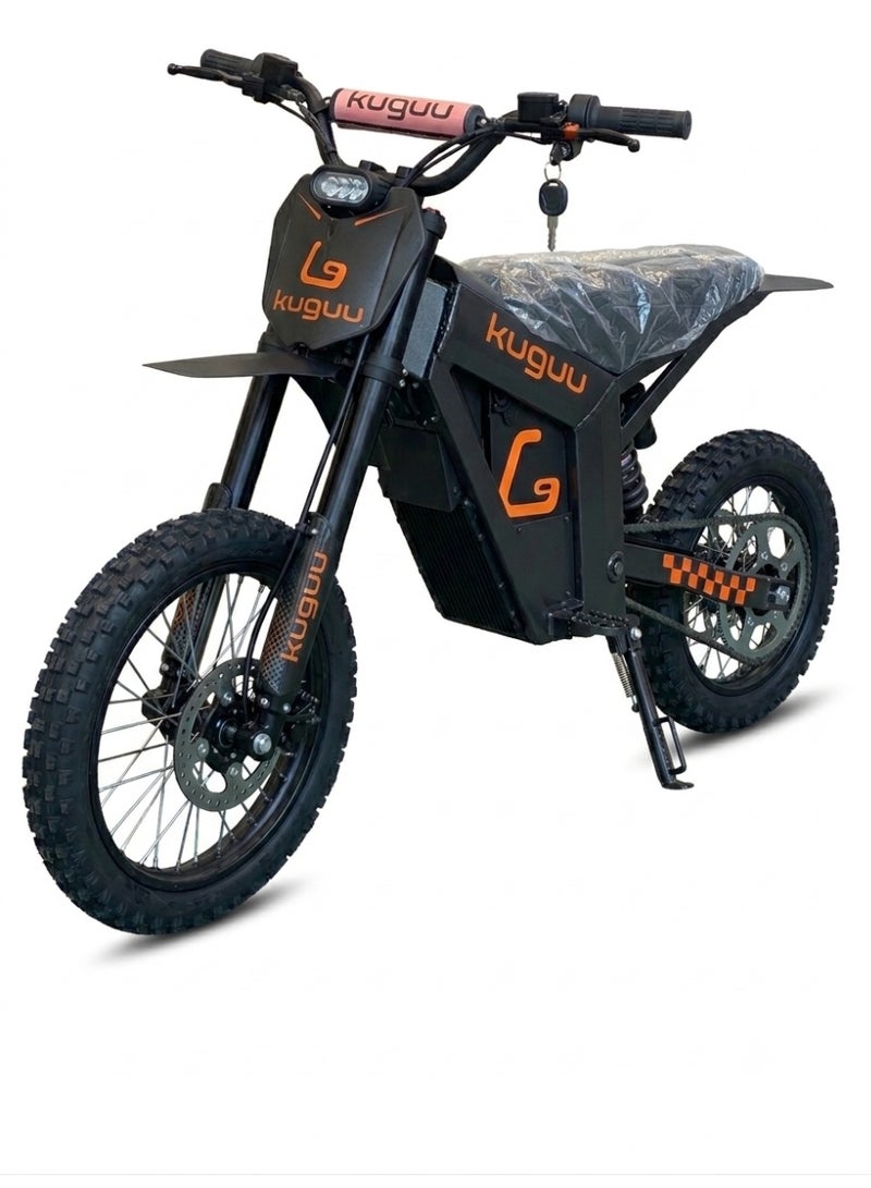 Kuguu Wish 01 Electric Dirt Bike, 1800W Brushless Motor, 48V 21Ah Battery, 78km/h Max Speed, 45-50KM Range, Dark Grey Color - Image 1