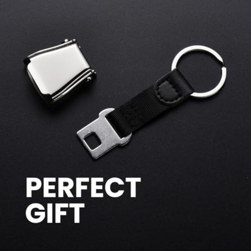 Airplane Seatbelt Bottle Opener Keychain - Funny Airplane Gift - Opens Any Bottled Drink - Fun Novelty Aviation Gift for Pilots and Flight Attendants - Image 4
