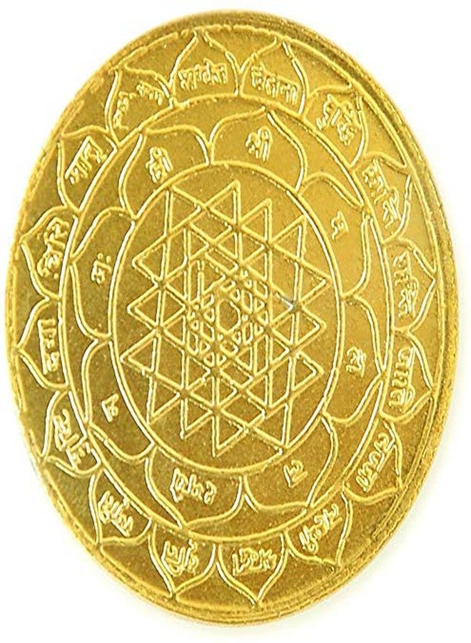 BANSIGOODS Dhanteras Diwali Gold Plated German Silver Coins laxmi Ganesh sikka for Gift Pack of 5pc - Image 3