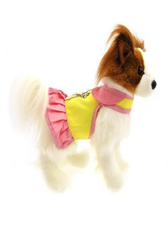 Doggles Dog Harness Dress, Yellow, XX Smalll - Image 3