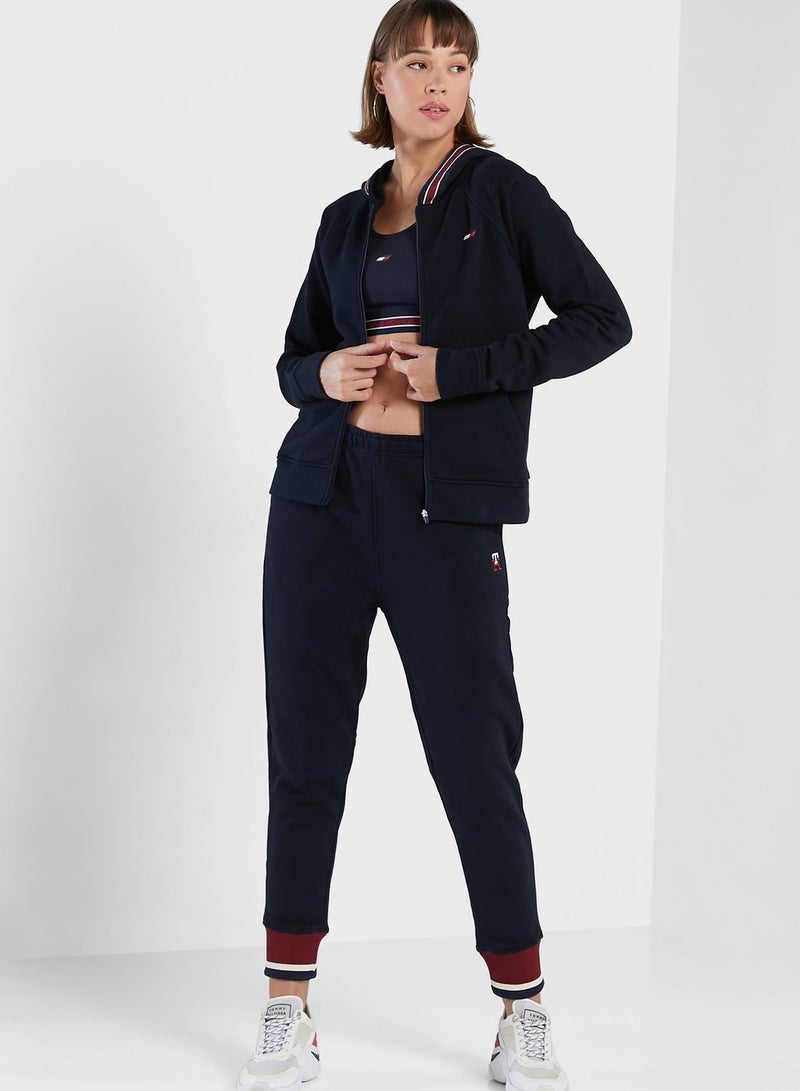 Relaxed Global Stripe Sweatpants