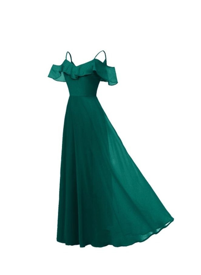 Fashion Group Women's chiffon strapless dress with lining  - Image 2