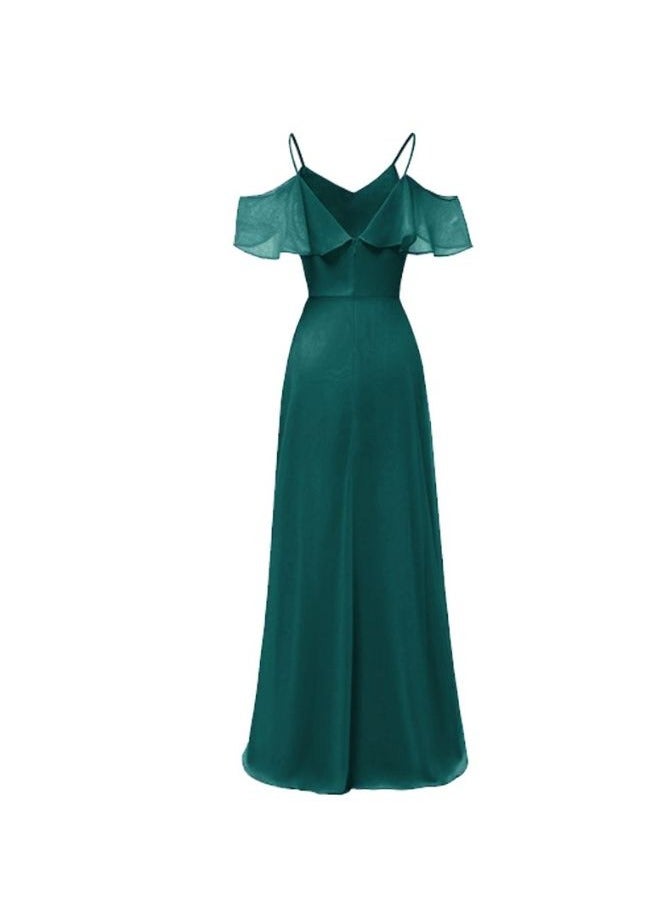 Fashion Group Women's chiffon strapless dress with lining  - Image 3