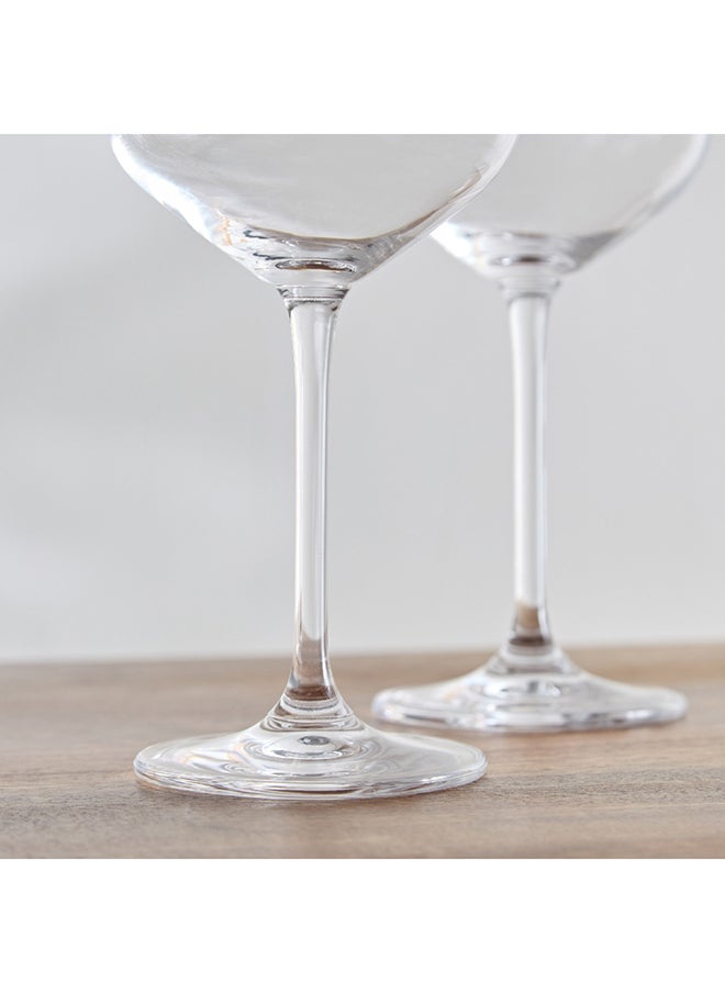 Home Box Royal 6-Piece Crystal Stemware Glass Set with Rim 500 ml  - Image 4