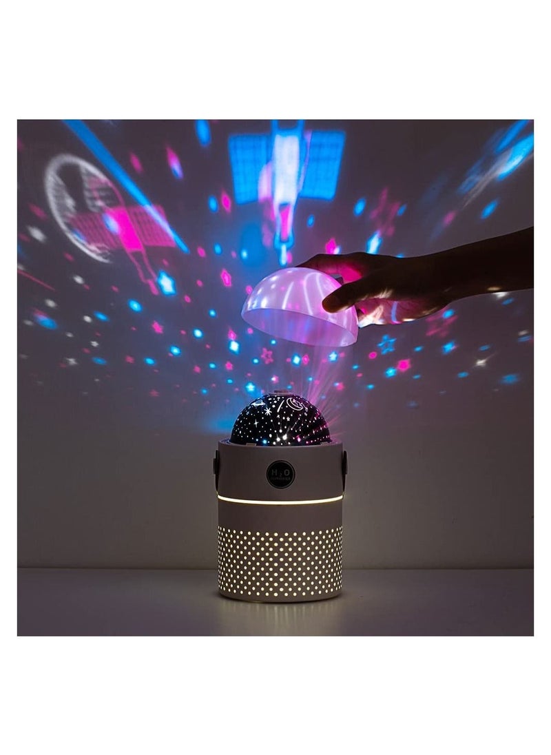 Cool Baby - COOLBABY USB Charging Dream Shadow Humidifier Desktop Three-in-one Multi-function Projector With Sleeping Night Light Projection NightLight Humidification - Image 1