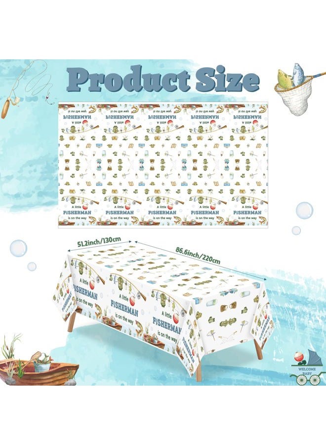 ANGOLIO 3Pcs Fishing Table Cloth - Image 2