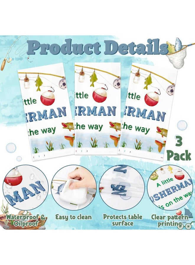 ANGOLIO 3Pcs Fishing Table Cloth - Image 3