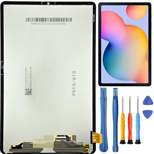 Foufinin for Samsung Galaxy Tablet S6 Lite Screen Replacement for Samsung Tab S6 Lite Screen Replacement SMP610U P610W P615U P615W P619U P619W LCD Display Touch Digitizer Assembly with Tools - Image 1