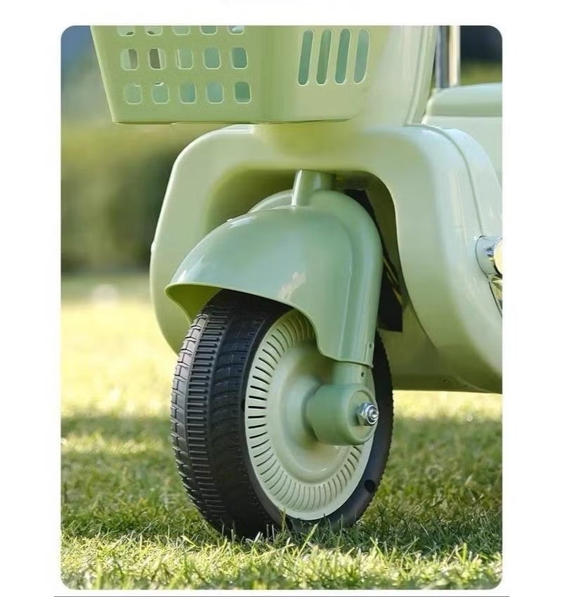 ريكسا دراجة نارية كهربائية للأطفال بمقعدين تعمل بالبطارية - دراجة كهربائية ممتعة وآمنة للأطفال - Image 5