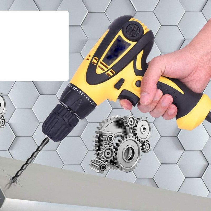 MLD نظام ضبط عزم الدوران MLD مفك كهربائي مع آلة حفر 10 مم مفك حفر مسدس براغي مزود بسلك مع 3 قطع بت PH2 KM10310 مم 350 واط 750 دورة في الدقيقة 230 فولت متعدد الألوان بلاستيك - Image 5