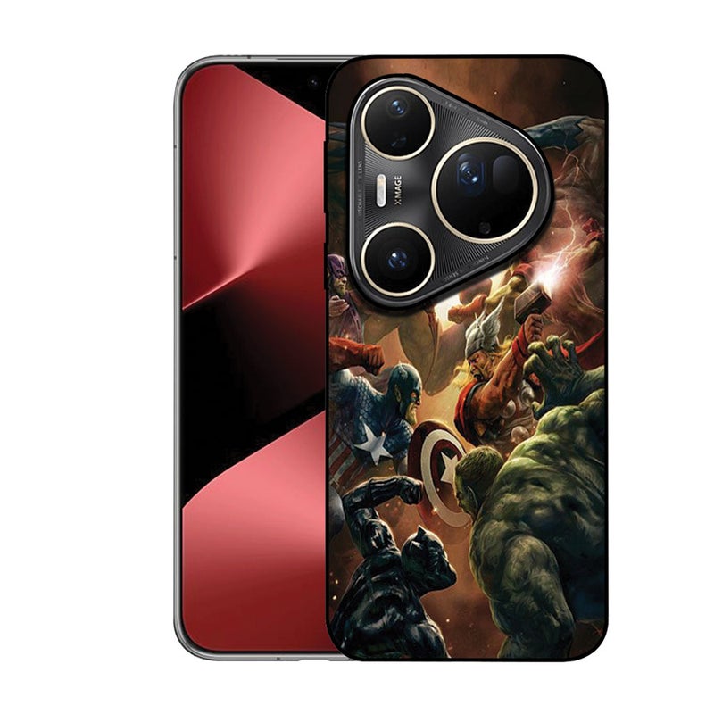 الصيد العين غطاء حماية مطبوع لهاتف هواوي بيورا 80 ألترا - أبطال مارفل - Image 1