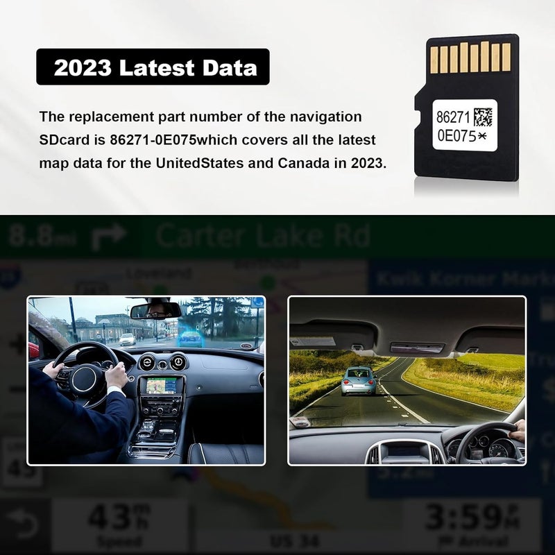 stymart بطاقة SD لنظام الملاحة GPS 2023 لسيارات تويوتا - Image 5