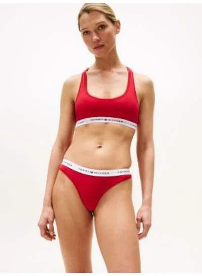 TOMMY HILFIGER Icon Logo Waistband Thong