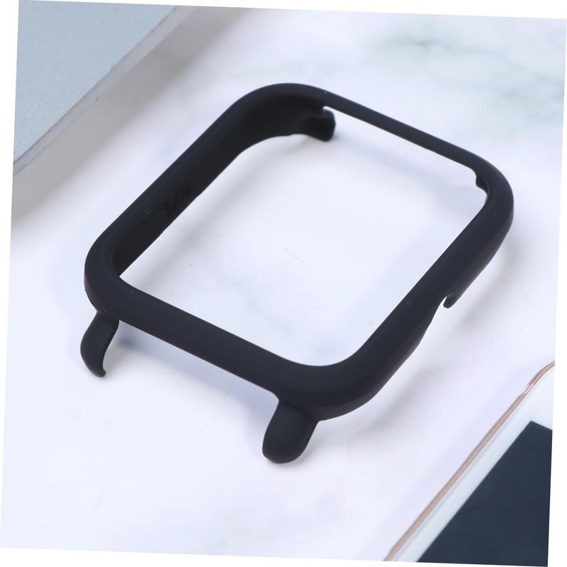 Black Watch Case Cover Protective Frame 2pcs Scratch Resistant Waterproof - Image 3