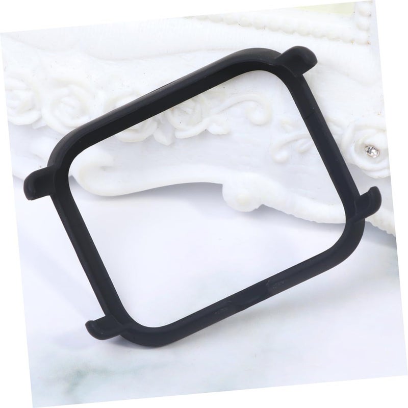 Black Watch Case Cover Protective Frame 2pcs Scratch Resistant Waterproof - Image 4
