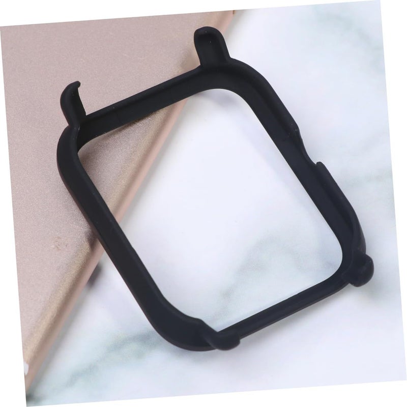 Black Watch Case Cover Protective Frame 2pcs Scratch Resistant Waterproof - Image 5