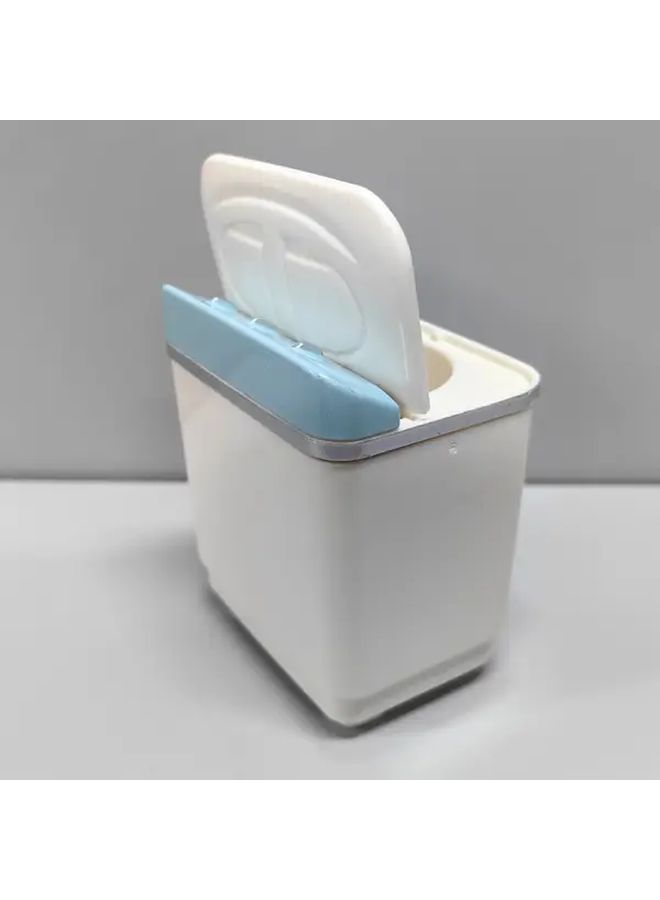 1pc White Retro Miniature Dollhouse Washing Machine No Electricity Mockup Laundry Scene - Image 1
