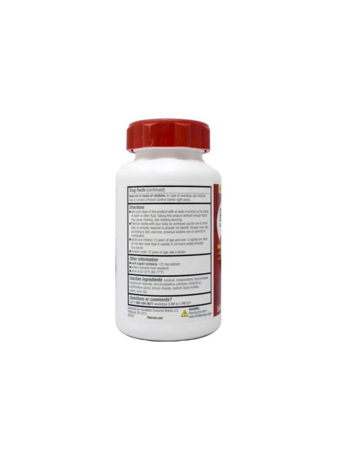 Fibercon Fiber Therapy for Regularity with Calcium Polycarbophil, 2 Pack - Image 2