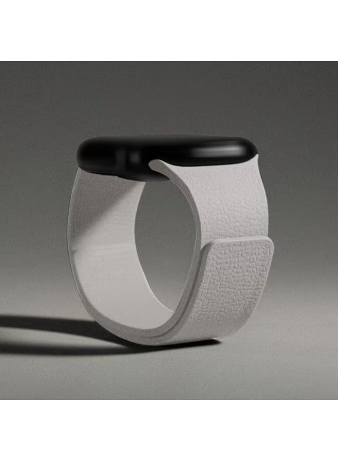 Magnetic Silicone Strap Compatible with Apple Watch Series 10/9/8/7/6/5/4/3, One Size, Soft Sports Wristband for Men and Women - Image 1