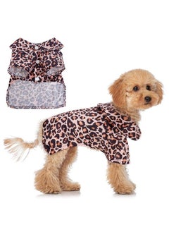 Leopard Print Summer Dog Clothes Silk Soft Dog Shirt for Small Dog Cat Puppy Chihuahua Adorable Wearing Stylish Cozy T-Shirt(S) - pzsku/Z5B74449F081D37E1FB2EZ/45/_/1691327128/d3f642fd-b5d5-43b7-9286-0b36807b07b1