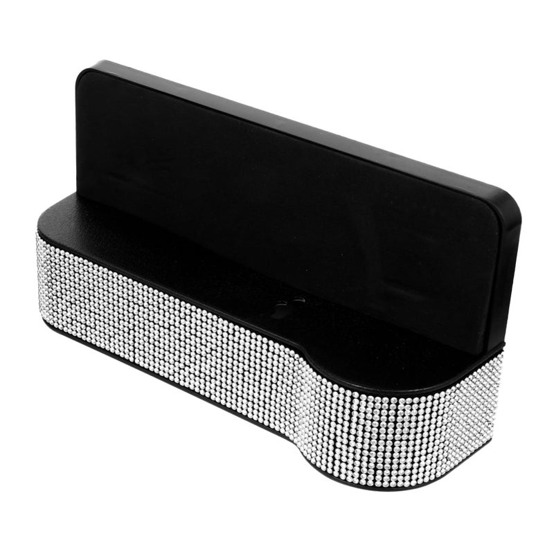 Glitter Diamond Studded Car Seat Gap Organizer Storage Box For Master Driver - Image 2