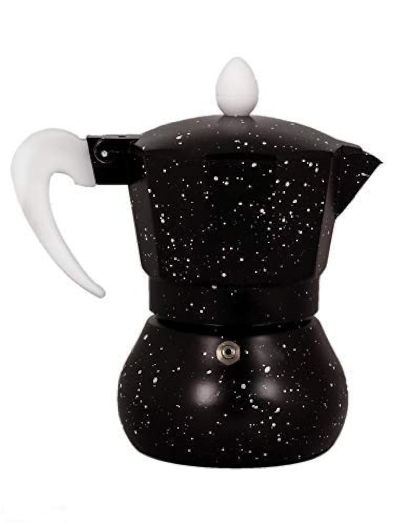 3D CREATIONS Aluminium 6 Cups Aluminum (Polished) South Indian Filter Degree Kaapi/Coffee Machine or Percolator/Perculator Or Italian Espresso Or Decoction Coffee Maker Cup or Moka/Mocha Maker - Image 1
