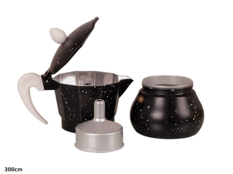 3D CREATIONS Aluminium 6 Cups Aluminum (Polished) South Indian Filter Degree Kaapi/Coffee Machine or Percolator/Perculator Or Italian Espresso Or Decoction Coffee Maker Cup or Moka/Mocha Maker - Image 3