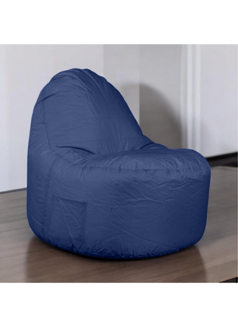 ANDERSON New Gamer Waterproof Bean Bag – Comfort and Style that Lasts - Dark Blue - 115x85 cm  - Image 1