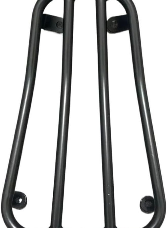 حامل حقيبة دراجة نارية أسود حامل خلفي لحمل الأمتعة لبياجيو فيسبا GTS300 GTS 300 - Image 2