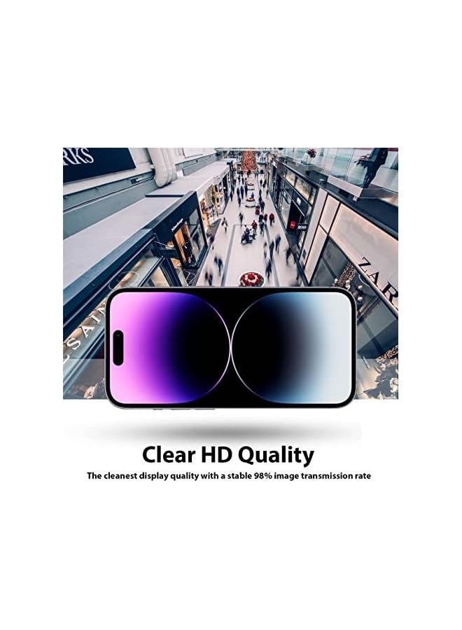 PROMASS Screen protector compatible with iPhone 14 Pro Max 5G Matte Screen Protector Anti-Glare Anti-Fingerprint 3D Touch Easy Install,[Gaming] Matte Finish Surface ceramic film (NOT Glass) - Image 4