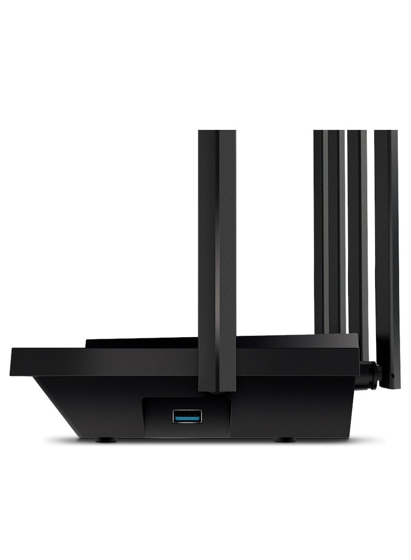 Tp-link Tl Dual Band 6 Stream Gigabit Wi-Fi 6 Router Archer AX73 AX5400 Black - Image 2