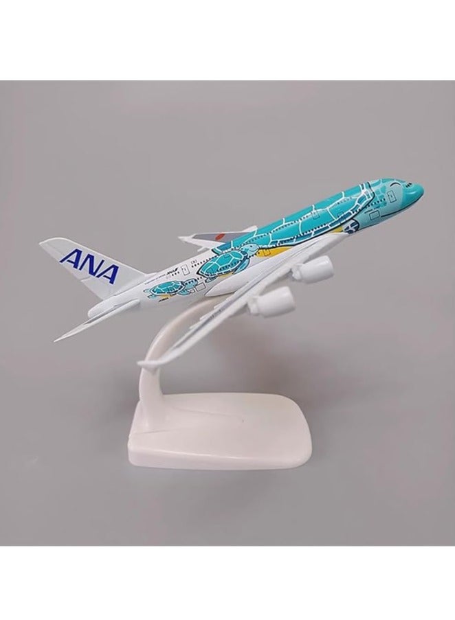 general 1/500 Scale Solid Alloy Airplane Model, ANA A380 Jet Collectible Alloy Airplane Model Collectible Gift Ornaments - Image 2