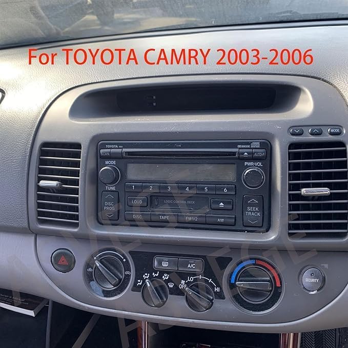 ASVEGE Car Air Conditioning Vent Control For Toyota Camry 2003-2006 Outlet Panel Button-Gray - Image 2