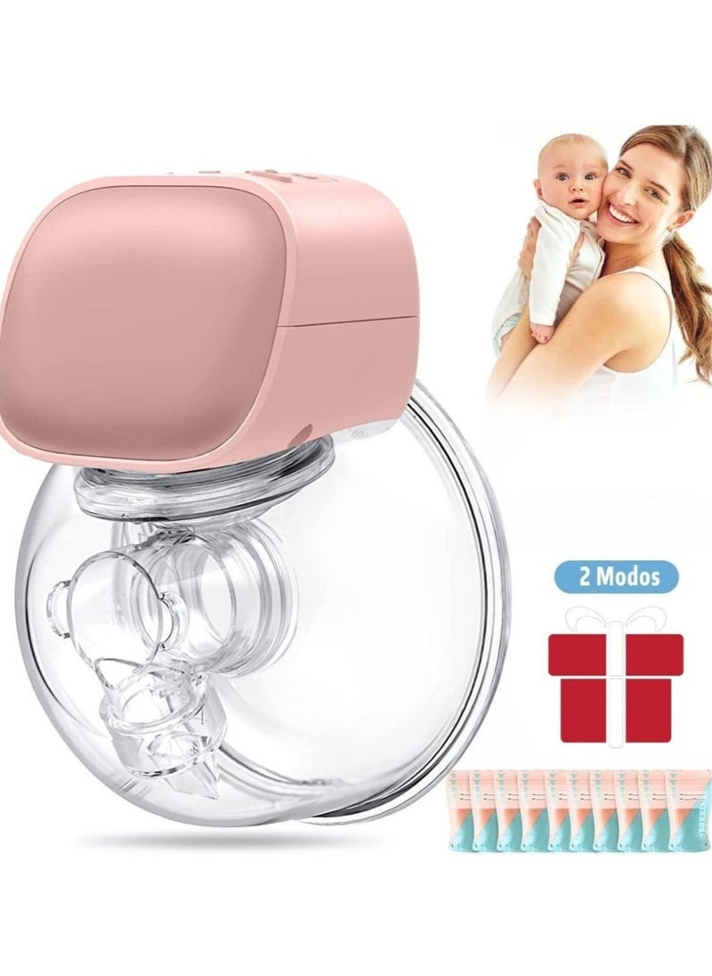 S9 Wearable Breast Pump, Hands Free Electric Breast Pump,2 Modes and 5 Levels - Image 1